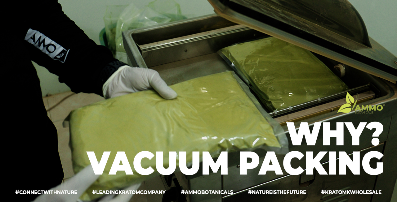 The advantages of using the vacuum sealer machine for kratom products. Best way to pack and keep your kratom quality fresh